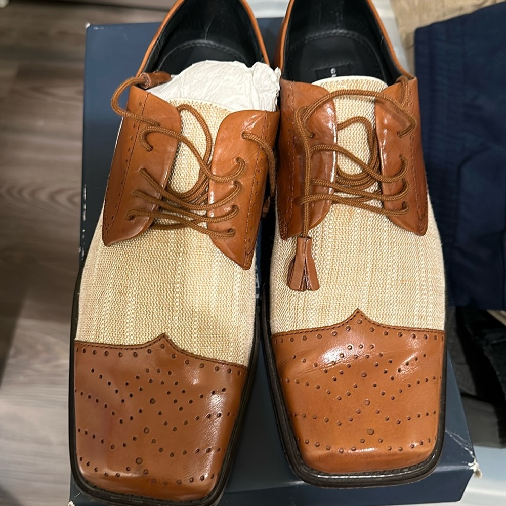 Tan Giorgio Brutini Dress Shoe